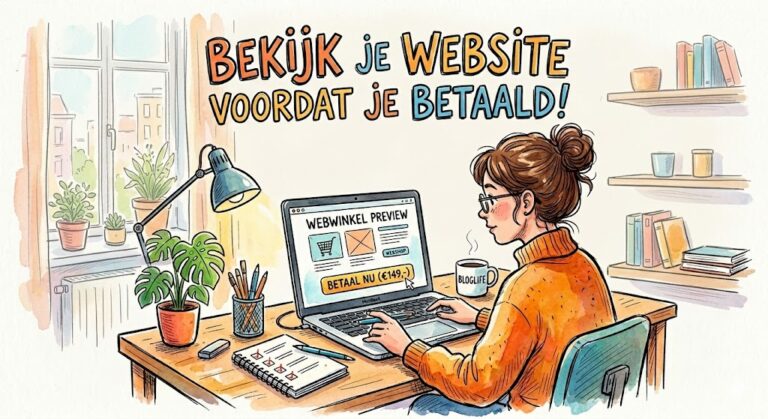 Professionele demo-site voor je business: zo zie je je website voordat je betaalt