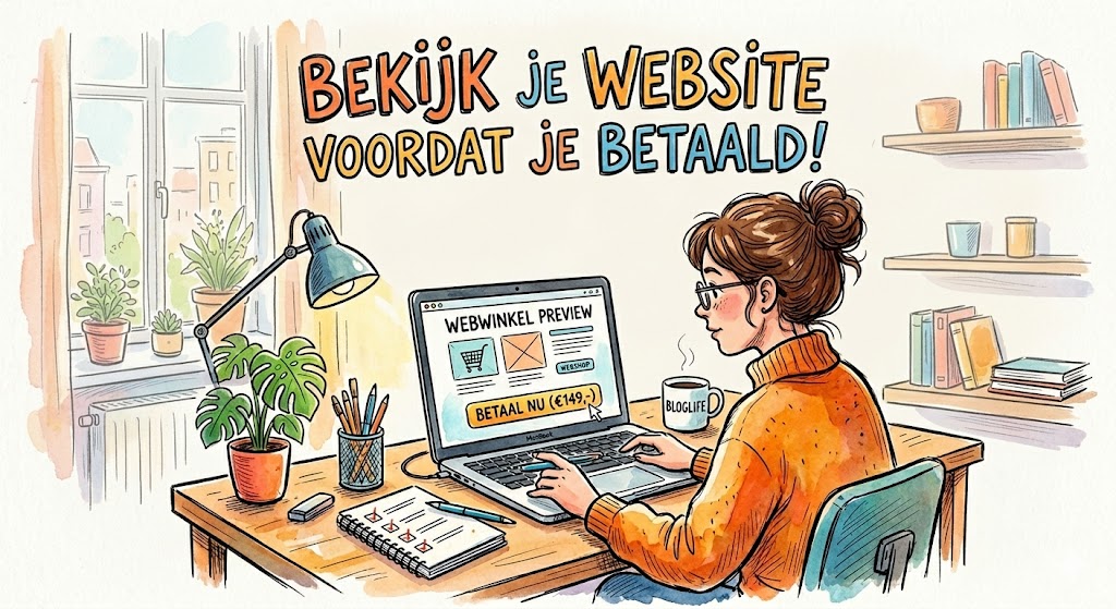 Professionele demo-site voor je business: zo zie je je website voordat je betaalt