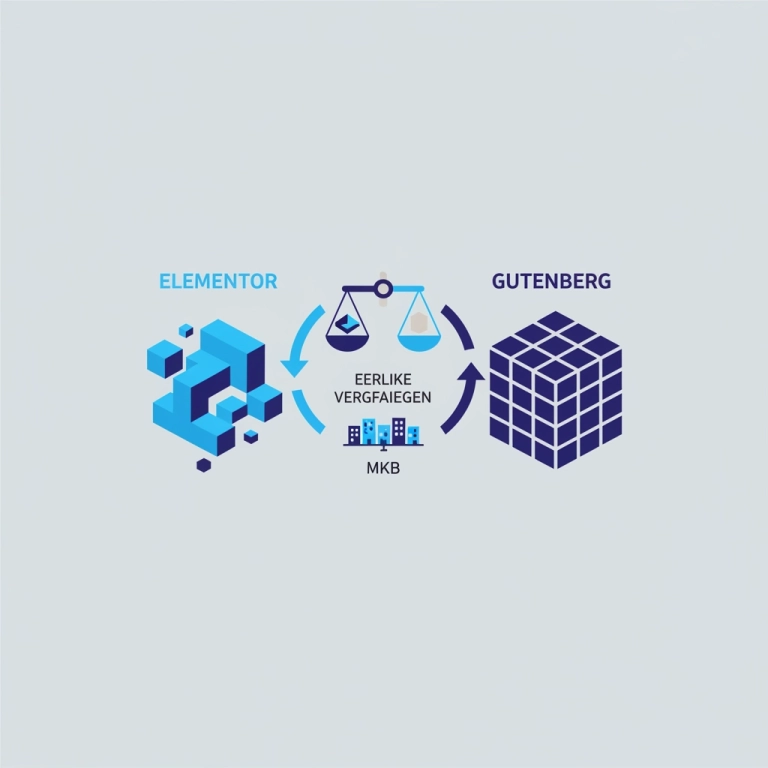Elementor versus Gutenberg, eerlijke vergelijking voor MKB