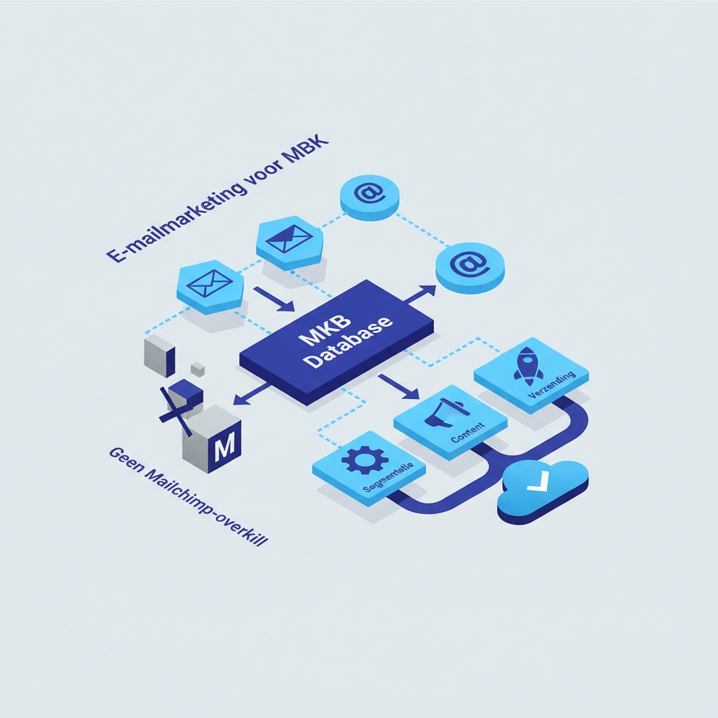 Emailmarketing voor MKB zonder Mailchimp-overkill